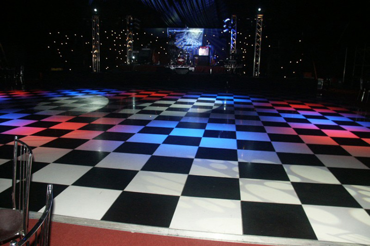Black and White Dancefloor