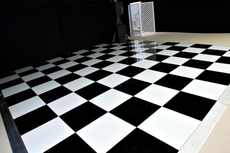 Black and White Dancefloor