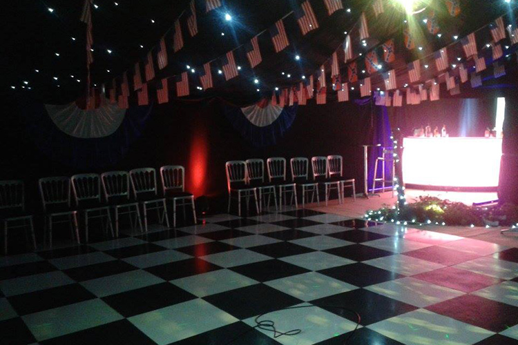 Black and White Dancefloor