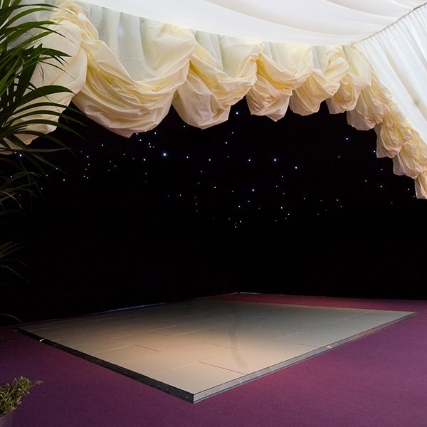 Pearl White Dancefloor for Weddings